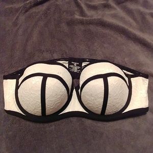 Torrid strapless push up bra